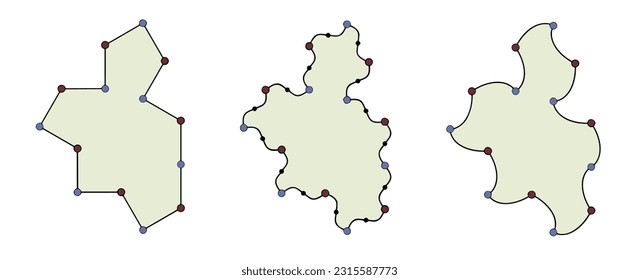 The researchers found a 14-sided shape that, like a hat, could cover a surface without creating repeating patterns. By substituting straight edges for curves, the ghost shape could do the same.