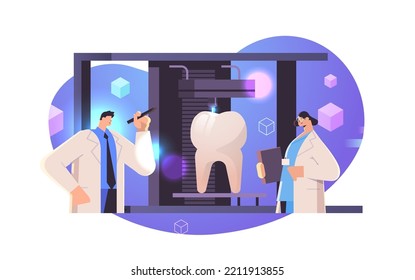 Researchers Prints Tooth Model On 3d Bio Printer Medical Printing Of Human Transplantation Organ Biological Engineering Bioprinting