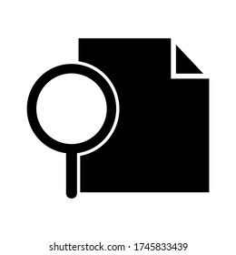 researching  icon or logo isolated sign symbol vector illustration - high quality black style vector icons
