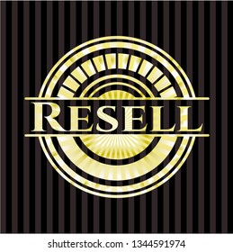 Resell golden emblem or badge