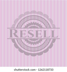 Resell vintage pink emblem