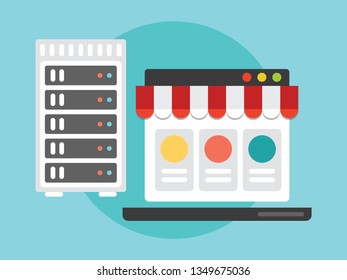 Reseller Hosting Store Concept