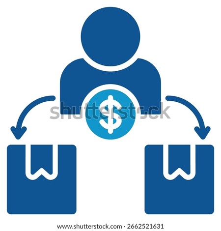 Reseller Icon Element For Design