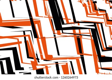 Resembles a complicated structure Grunge pattern. Abstract design. geometric coloured background. Vector illustration