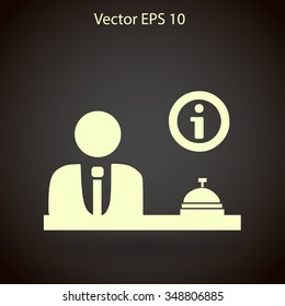 Reseption vector illustration