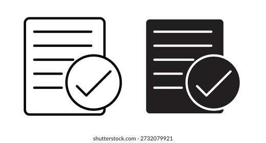 Reservation icon concept. pixel perfect linear ui icon.