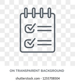 Reservation icon. Reservation design concept from Restaurant collection. Simple element vector illustration on transparent background.