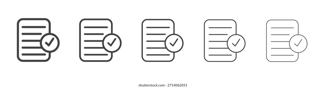 Reservation icon design, logo, app, UI. Vector illustration, EPS
