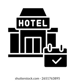 Reservation Icon Element For Design