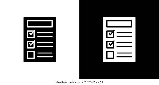 Reservation icon, glyph style icon for web site or mobile app