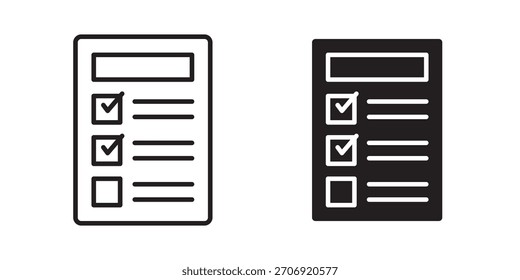 Reservation icon, outline style icon for web site or mobile app, vector graphics