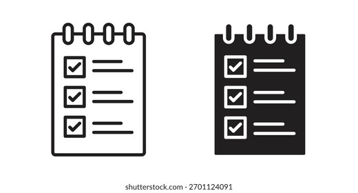 Icono de reserva colección de Vector. Ilustraciones de Vector de stock