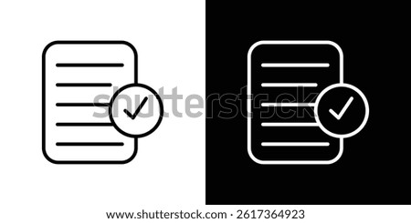 Reservation icon. vector illustration, pictogram isolated. editable