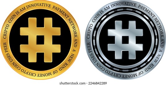  Reserve Rights-rsr virtual currency logo illustration. vector illustrations.