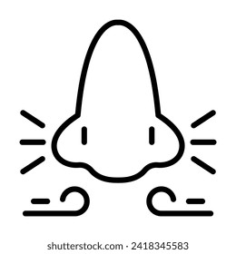 with reserve,
stink, odor, smell, nose, aroma, noses, healthcare and medical icon