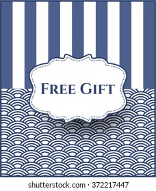 Reserved banner or card