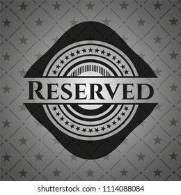  Reserved black emblem