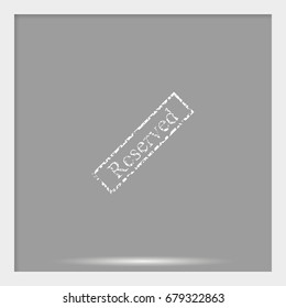 Reserved icon.