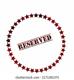 Reserved logo vector file download 