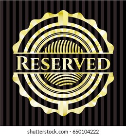Reserved shiny badge