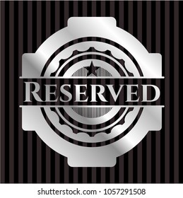 Reserved silver emblem