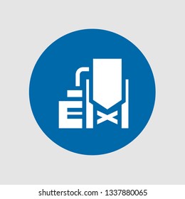  Reservoir icon. Editable  Reservoir icon for web or mobile.