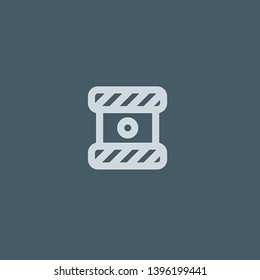 Reservoir vector icon. Reservoir concept stroke symbol design. Thin graphic elements vector illustration, outline pattern for your web site design, logo, UI. EPS 10.