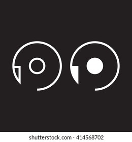 reset line icon, backup outline and solid vector illustration, linear pictogram isolated on black
