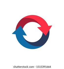 Reset Logo Template Design Vector Illustration