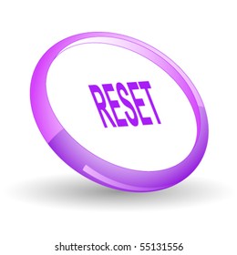 Reset. Vector icon.