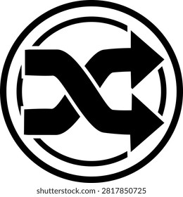 Reshuffle - black on white inset