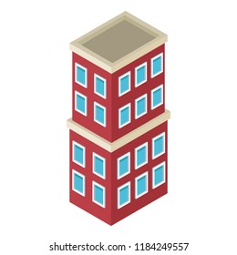 Residence building isometric