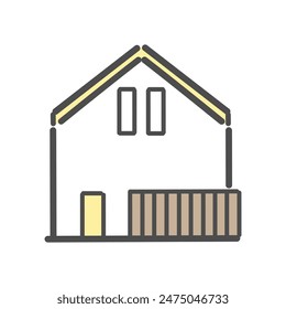 Residence House My Home Illustration