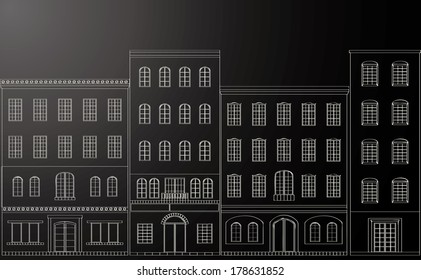 Residential area black