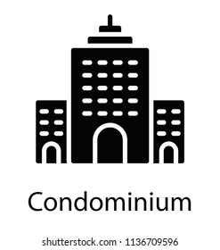 A residential building called condominium
