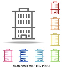 residential building icon. Elements of Buildings in multi colored icons. Simple icon for websites, web design, mobile app, info graphics