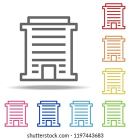 residential building icon. Elements of Buildings in multi colored icons. Simple icon for websites, web design, mobile app, info graphics