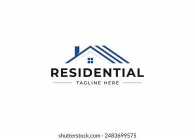 Residential Building Logo Business Construction Home House Service Property Developer Brand Identity
