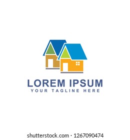 residential concept logo design