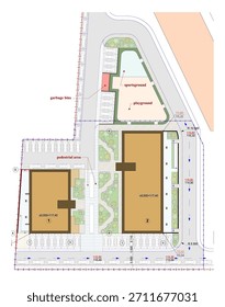 Proyecto de Plan maestro del distrito residencial
