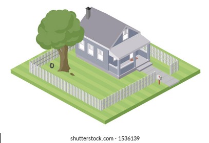 A residential house