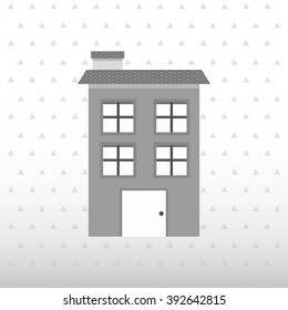 residential icon design, vector illustration eps10 graphic 