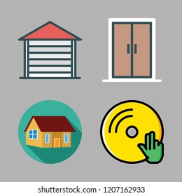 House With Open Garage Door Stock Vectors Images Vector Art