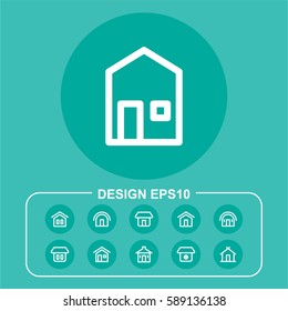 Residential pictograph