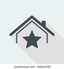 Residential rating - Vector web icon