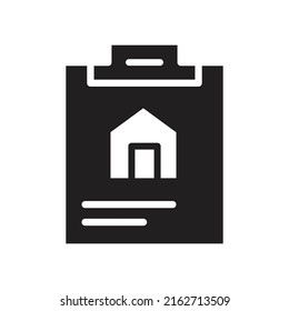 residential, real estate solid style icon. vector designs that are suitable for websites, applications, apps.