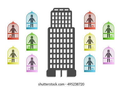 residents of caged homes