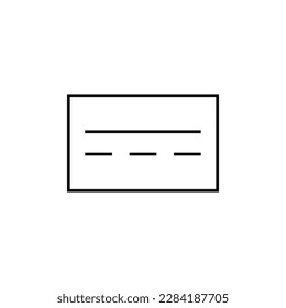 Icono de señalización de dispositivo sensible de corriente residual aislado en fondo blanco. Símbolo gráfico moderno, simple, vector, icono para el diseño de sitios web, aplicación móvil, ui. Ilustración vectorial