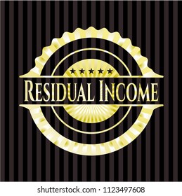 Residual Income gold shiny badge