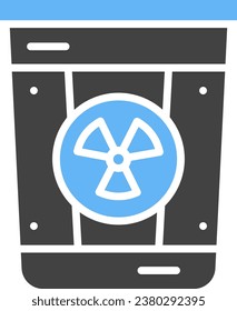 Imagen vectorial de icono de residuo. Adecuado para aplicaciones web móviles y medios de impresión.